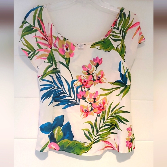 Billabong Tops - 🌤Billabong Tropical Floral Top, Sz. Small